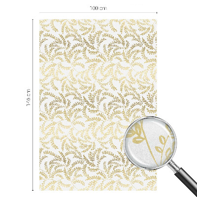 Dekorativna folija za steklo vitraž Rastlinski vzorec