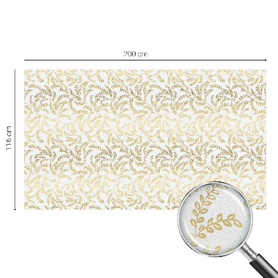 Dekorativna folija za steklo vitraž Rastlinski vzorec