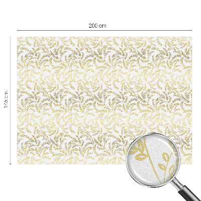 Dekorativna folija za steklo vitraž Rastlinski vzorec