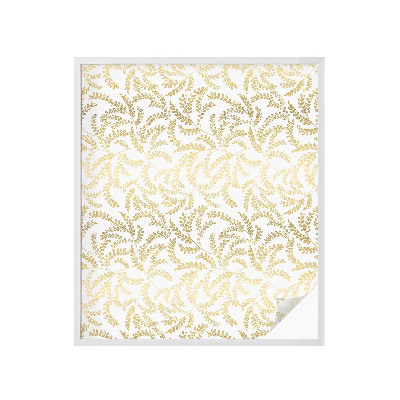 Dekorativna folija za steklo vitraž Rastlinski vzorec