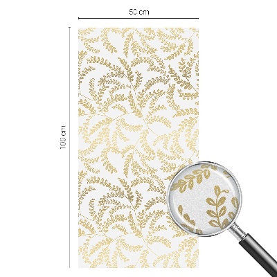 Dekorativna folija za steklo vitraž Rastlinski vzorec