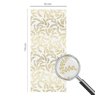 Dekorativna folija za steklo vitraž Rastlinski vzorec