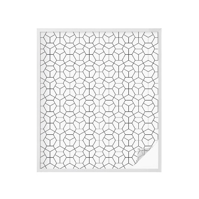 Folija za okna proti soncu Geometrijske kocke