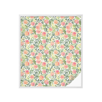 Mlečna folija za okna vitraž Vzorec sadja