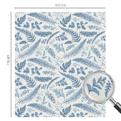 Okenska folija za zaščito pred pogledi Botanični vzorec