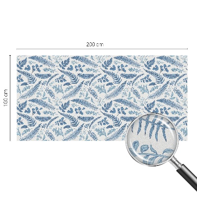 Okenska folija za zaščito pred pogledi Botanični vzorec