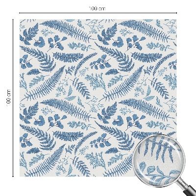 Okenska folija za zaščito pred pogledi Botanični vzorec
