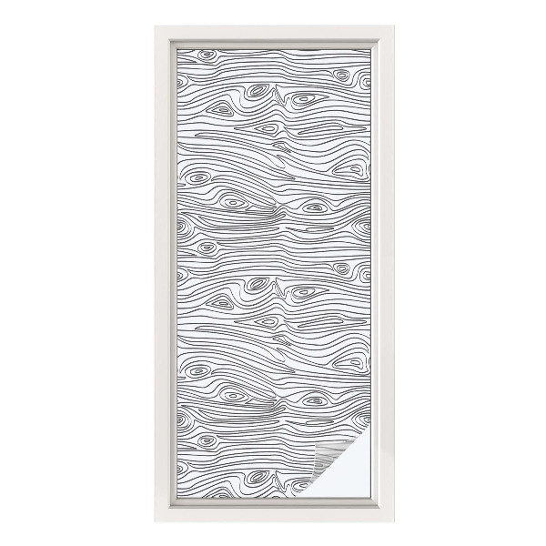 Folija za okna proti soncu Lesene linije