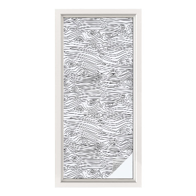 Folija za okna proti soncu Lesene linije