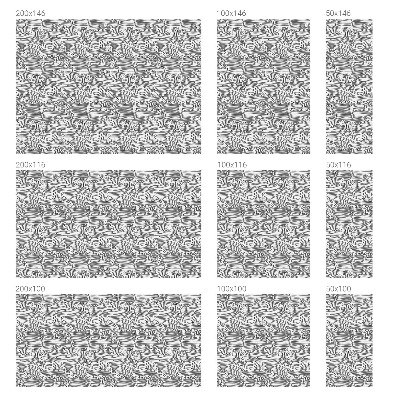 Folija za okna proti soncu Lesene linije