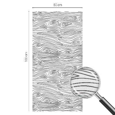 Folija za okna proti soncu Lesene linije