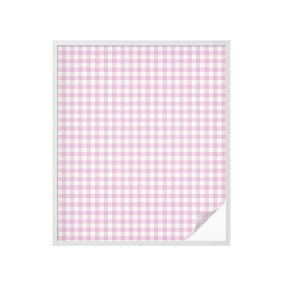 Okenska folija vitraž za zasebnost Pastelni ček