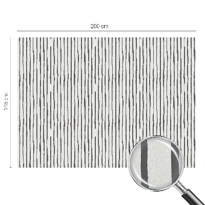 Mlečna folija za okna vitraž Navpične črte