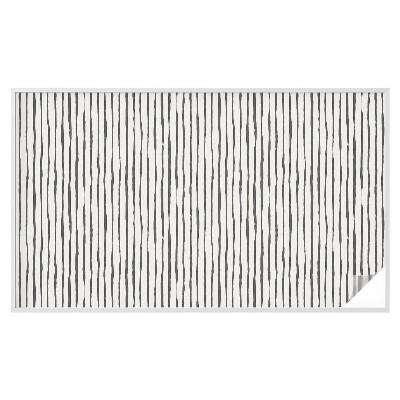 Mlečna folija za okna vitraž Navpične črte