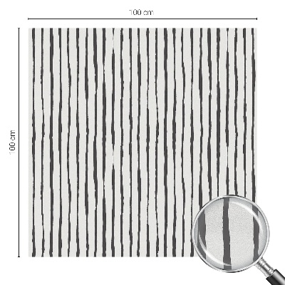 Mlečna folija za okna vitraž Navpične črte