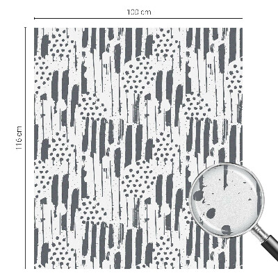 Folija za okna proti soncu Črte in pike