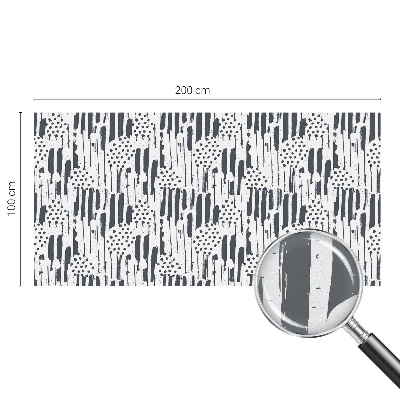 Folija za okna proti soncu Črte in pike