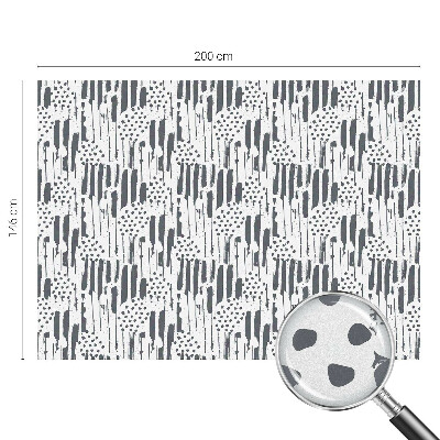 Folija za okna proti soncu Črte in pike