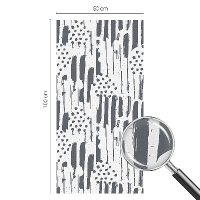 Folija za okna proti soncu Črte in pike