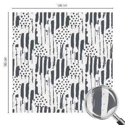 Folija za okna proti soncu Črte in pike