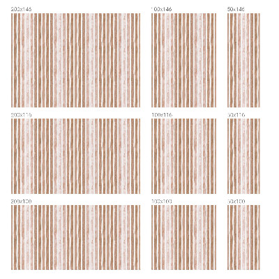 Mlečna folija za okna vitraž Rjavi pasovi