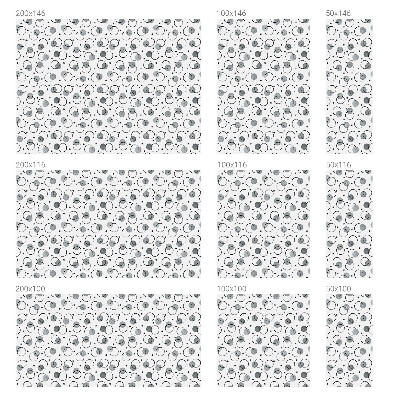 Dekorativna folija za steklo vitraž Siva kolesa