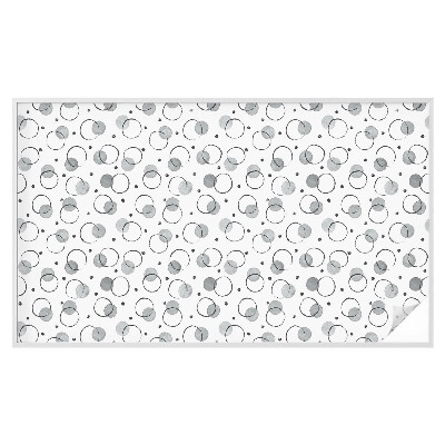 Dekorativna folija za steklo vitraž Siva kolesa