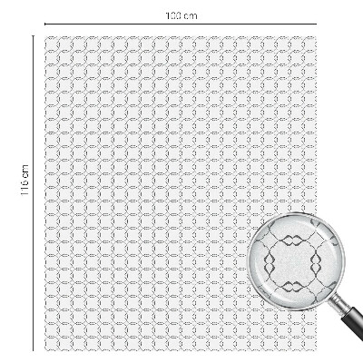 Okenska folija za zaščito pred pogledi Geometrijske črte