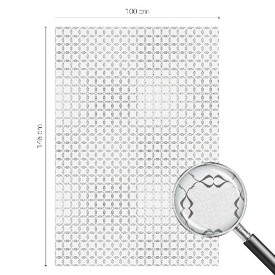 Okenska folija za zaščito pred pogledi Geometrijske črte