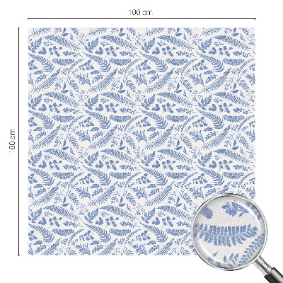 Dekorativna folija za steklo vitraž Listi praproti