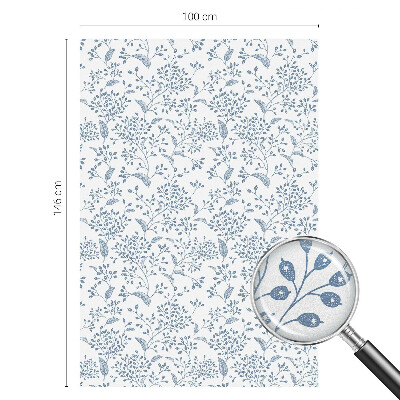 Okenska folija za zaščito pred pogledi Rastlinski motiv