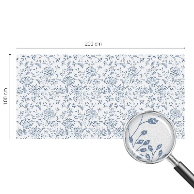 Okenska folija za zaščito pred pogledi Rastlinski motiv