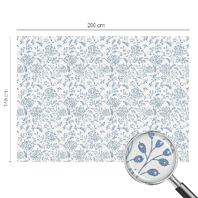 Okenska folija za zaščito pred pogledi Rastlinski motiv