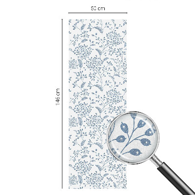 Okenska folija za zaščito pred pogledi Rastlinski motiv