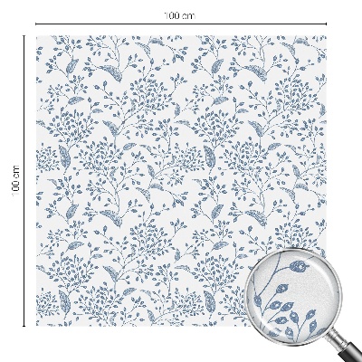 Okenska folija za zaščito pred pogledi Rastlinski motiv