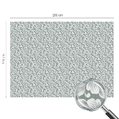 Folija za okna proti soncu Listnata eleganca