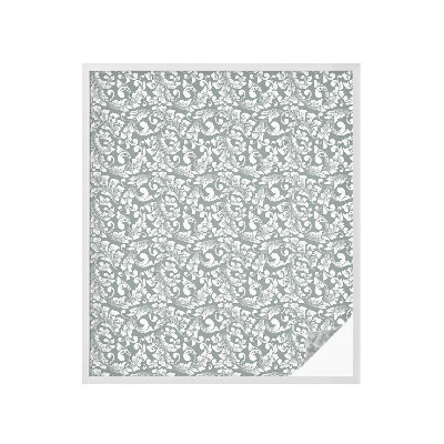 Folija za okna proti soncu Listnata eleganca