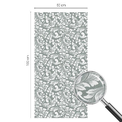 Folija za okna proti soncu Listnata eleganca