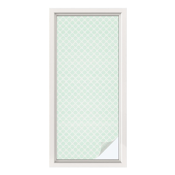 Dekorativna folija za steklo vitraž Pastelna simetrija