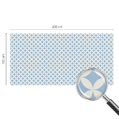 Mlečna folija za okna vitraž Geometrijska eleganca