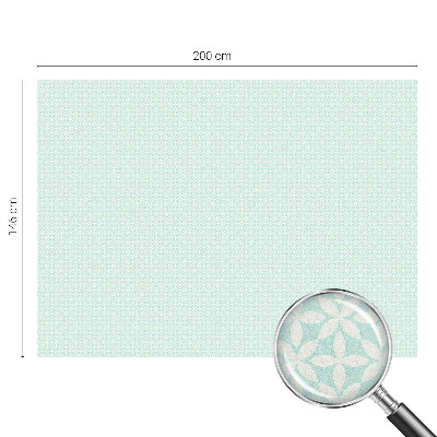 Okenska folija za zaščito pred pogledi Cvetlična simetrija