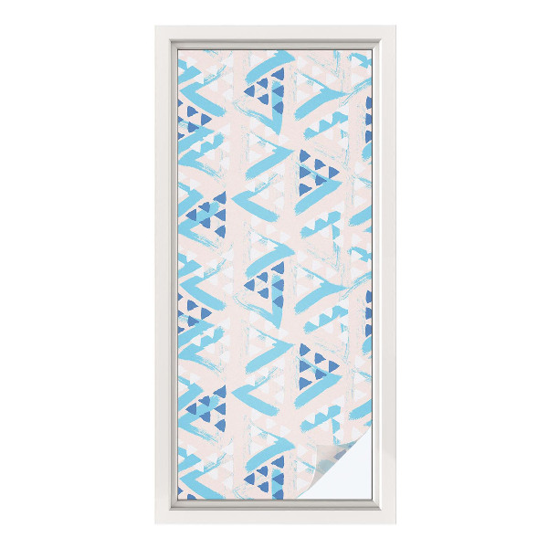 Folija za okna proti soncu Geometrijski vzorci