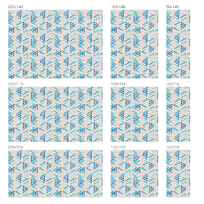 Folija za okna proti soncu Geometrijski vzorci