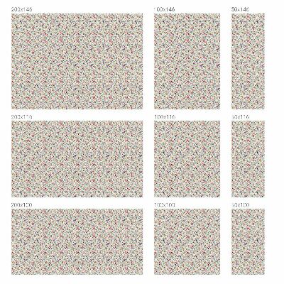 Okenska folija vitraž za zasebnost Barvita eksotika