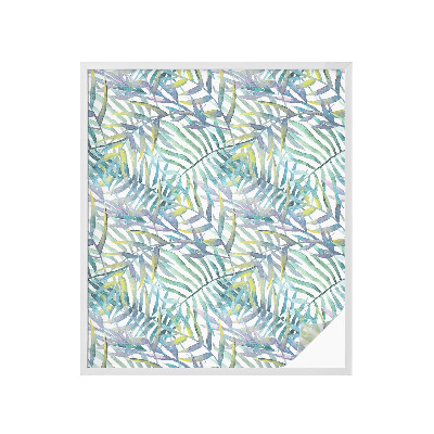 Folija za okna proti soncu Tropski akvarel