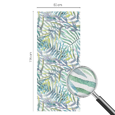 Folija za okna proti soncu Tropski akvarel