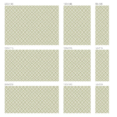 Okenska folija vitraž za zasebnost Geometrijski rombi