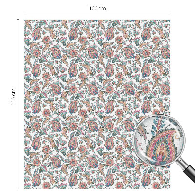 Okenska folija za zaščito pred pogledi Cvetlična eleganca