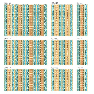 Folija za okna proti soncu Geometrijski motivi