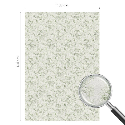 Dekorativna folija za steklo vitraž Botanični vzorec